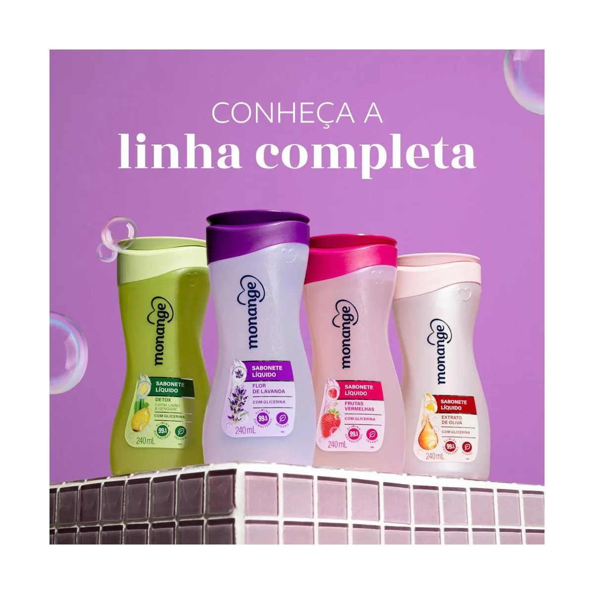 Sabonete Líquido Monange Flor de Lavanda 240ml — foto 8
