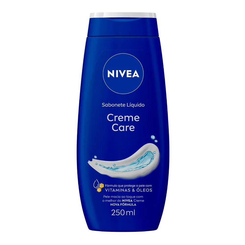 Sabonete Líquido Nivea Creme Care Hidratante 250ml