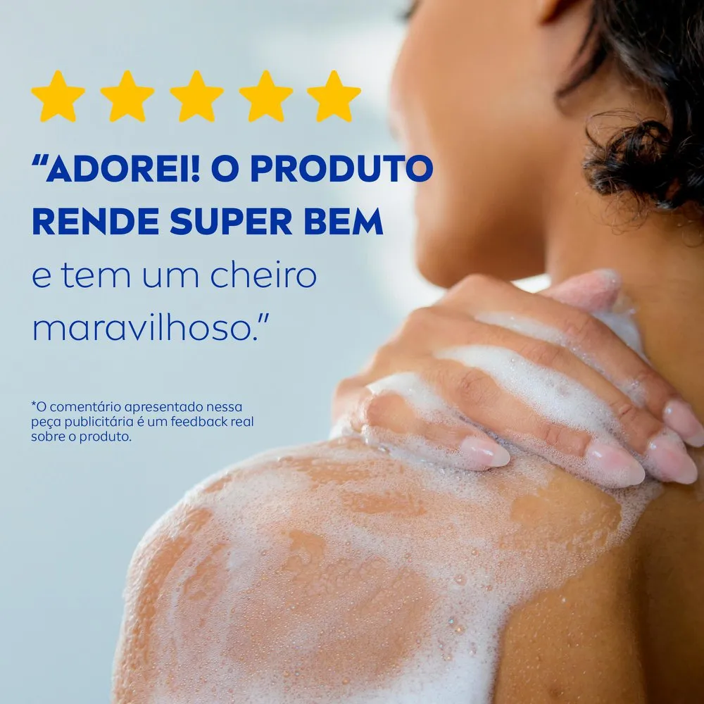 Sabonete Líquido Nivea Creme Care Hidratante Refil 200ml — foto 8