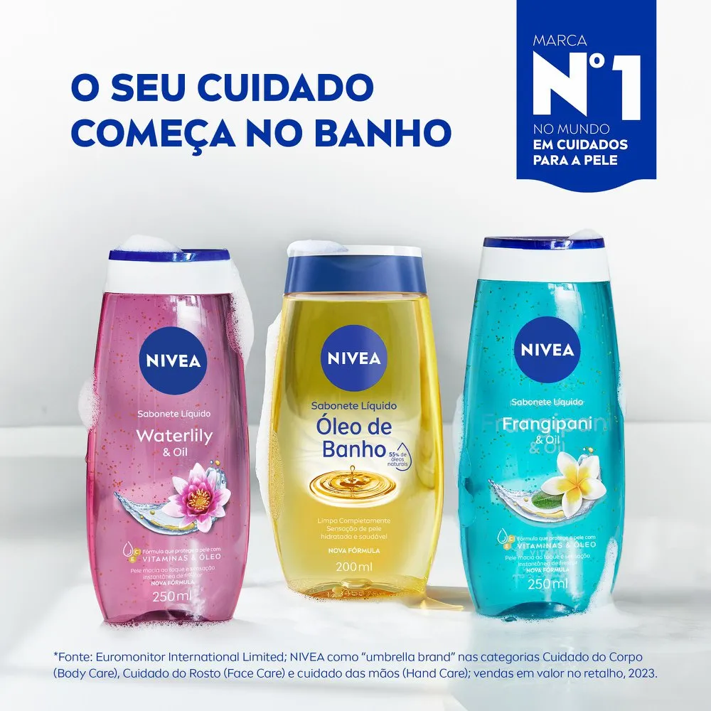 Sabonete Líquido Nivea Frangipani & Oil 250ml — foto 10
