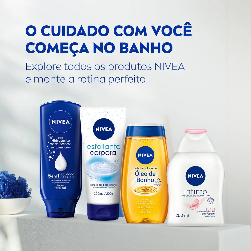 Sabonete Líquido Nivea Óleo de Banho 200ml — foto 9