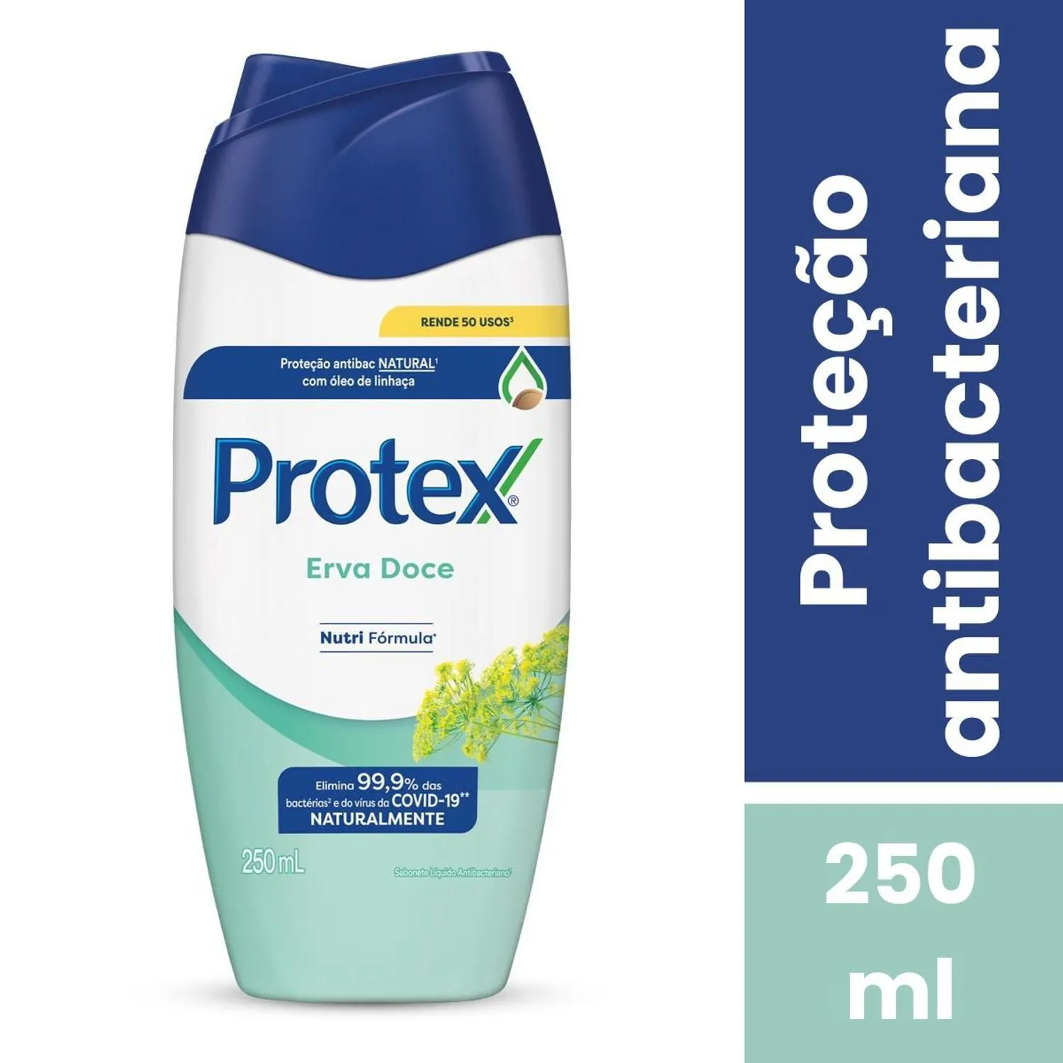 Sabonete Líquido Protex Antibacteriano Erva Doce 250ml — foto 4