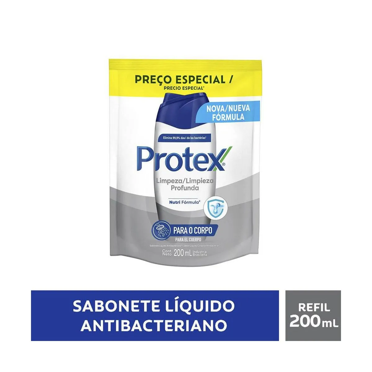 Sabonete Líquido Protex Limpeza Profunda Sachê Refil 200ml Preço Especial — foto 8
