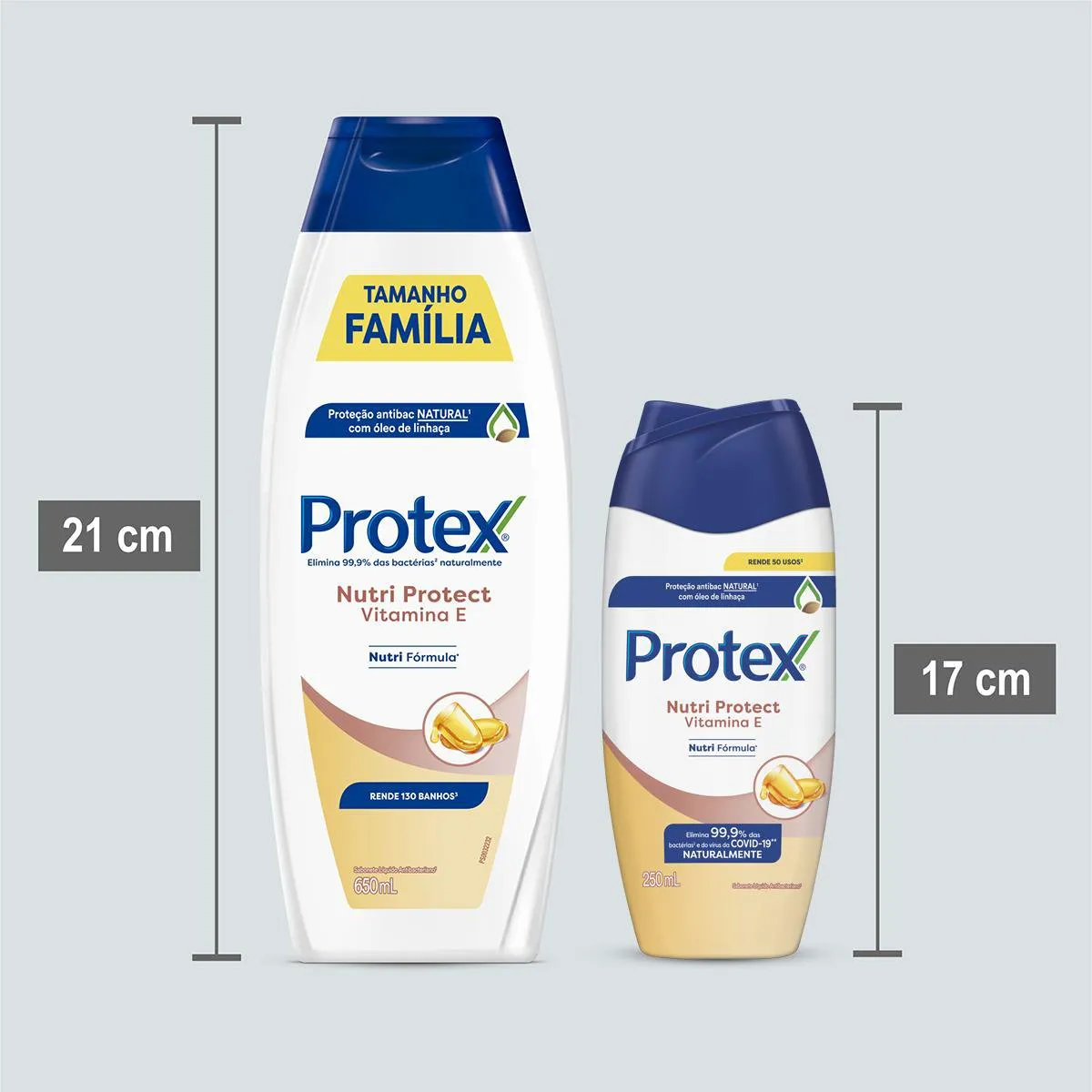 Sabonete Líquido Protex Nutri Protect Vitamina E Antibacteriano 650ml — foto 5