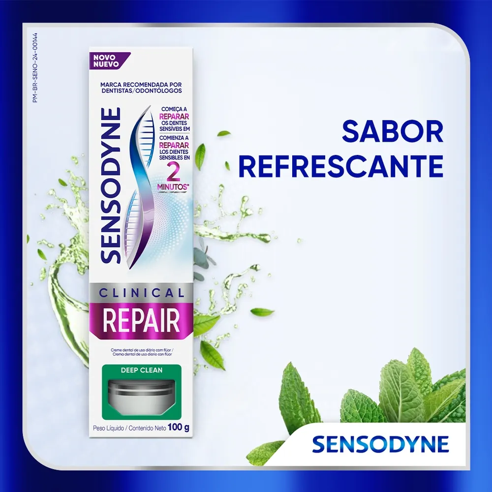 Sensodyne Creme Dental Clinical Repair Dentes Sensíveis 100g — foto 4