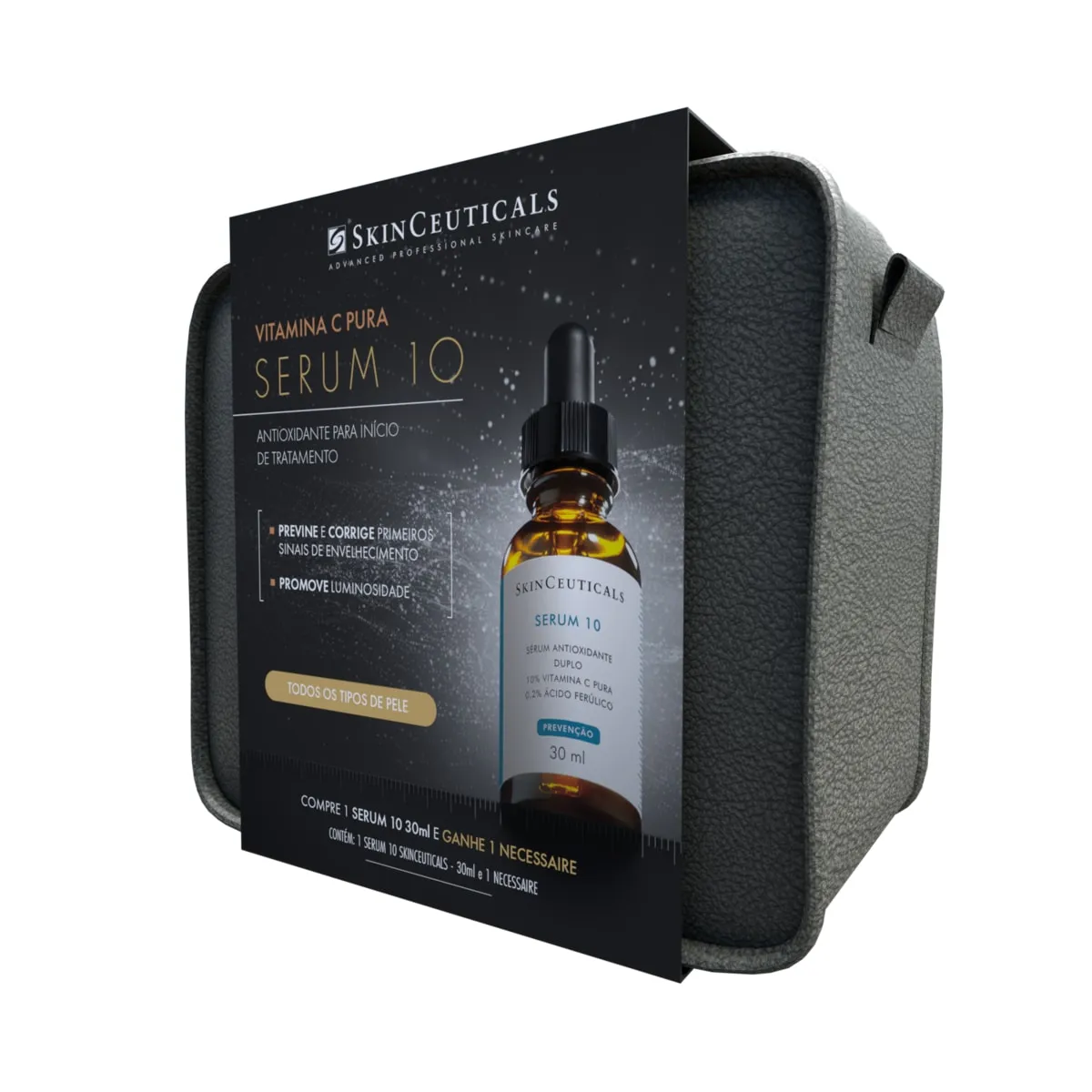 Serum 10 Skinceuticals 30ml Gratis Necessaire