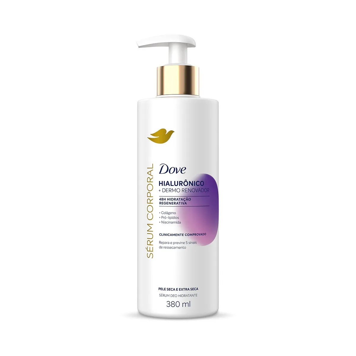 Sérum Corporal Dove Hialurônico + Dermo Renovador 380ml