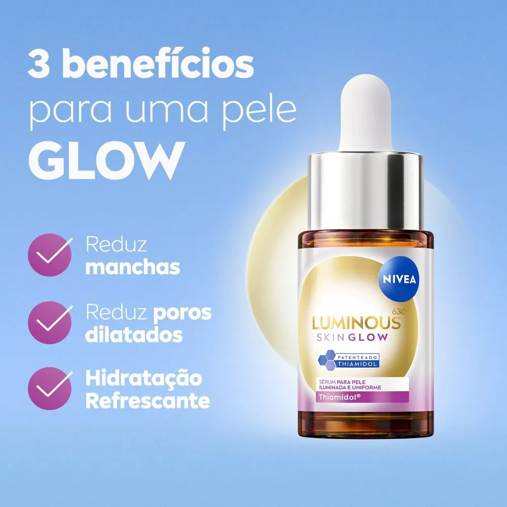 Sérum Facial Nivea Luminous 630 Skin Glow 15ml — foto 4