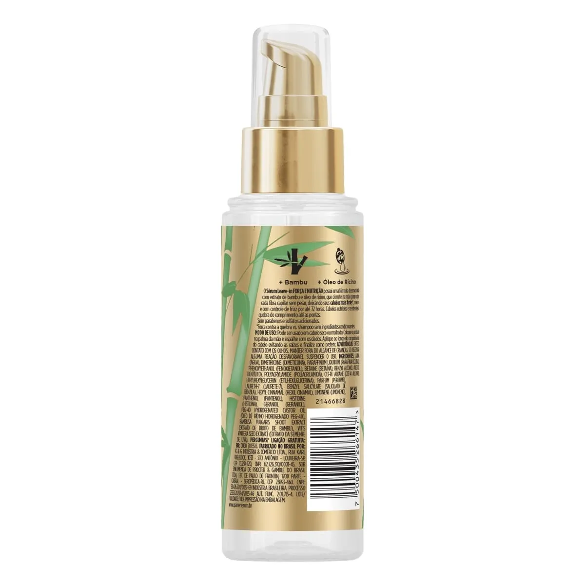 Sérum Finalizador Pantene Leave-In Força E Nutrição Bambu 95ml — foto 8