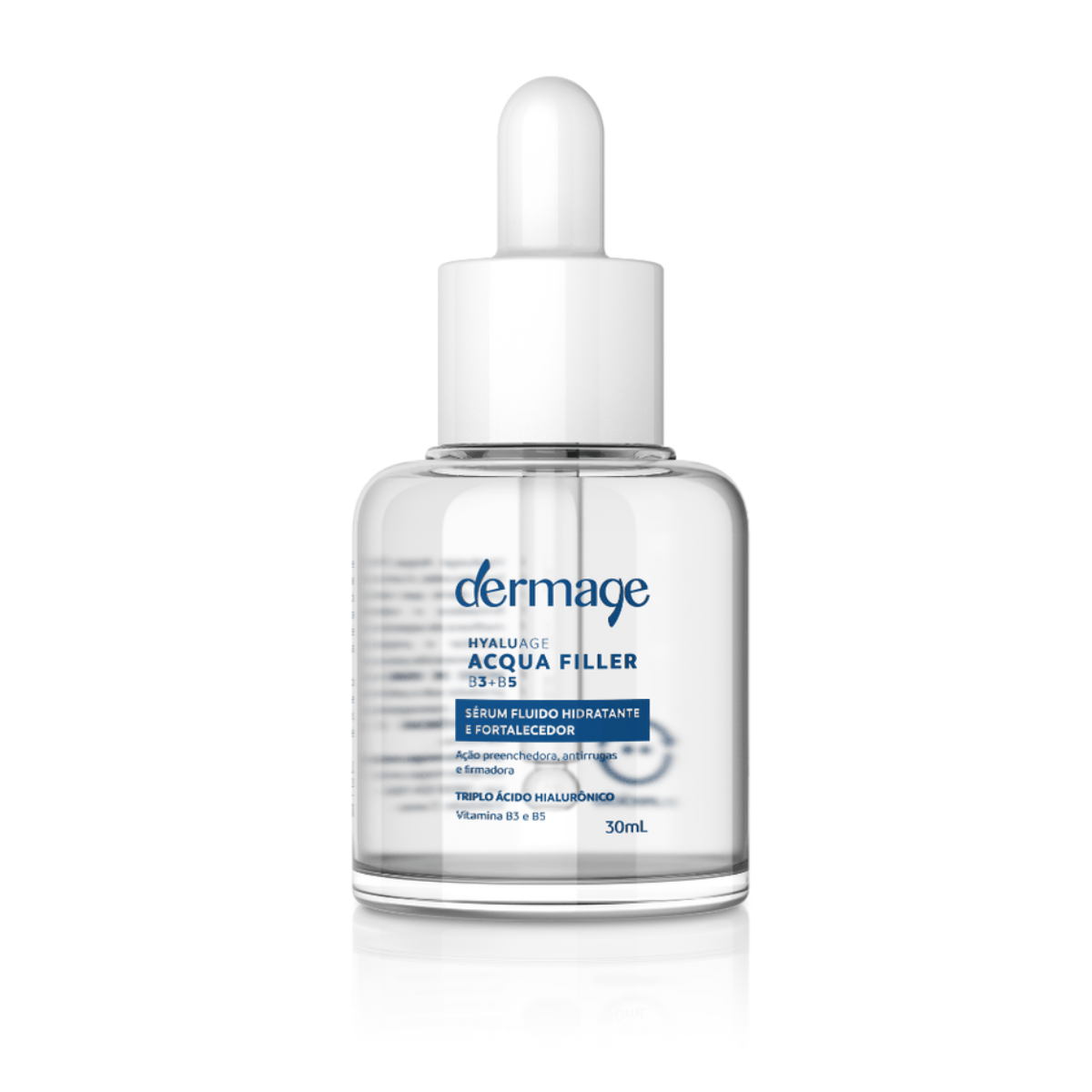 Sérum Fluido Hidratante E Fortalecedor Hyaluage Acqua Filler B3 + B5 30ml