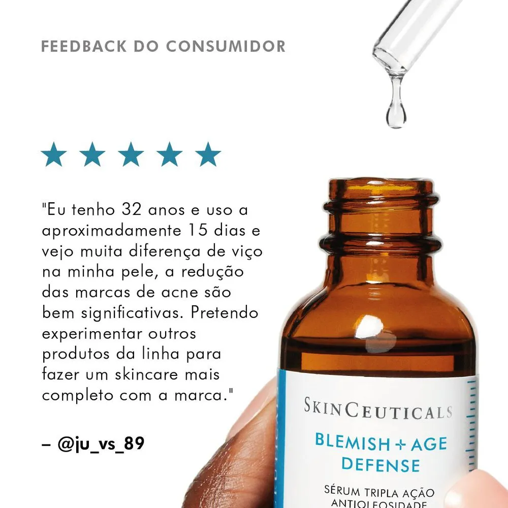 Sérum SkinCeuticals Blemish + Age Defense Tripla Ação 30ml — foto 6