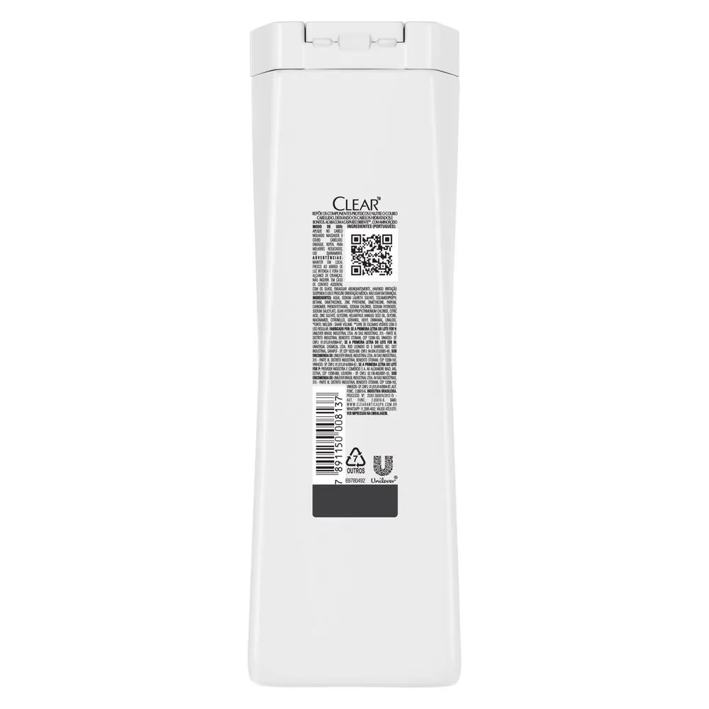Shampoo Anticaspa Clear Hidratação Intensa 400ml — foto 3