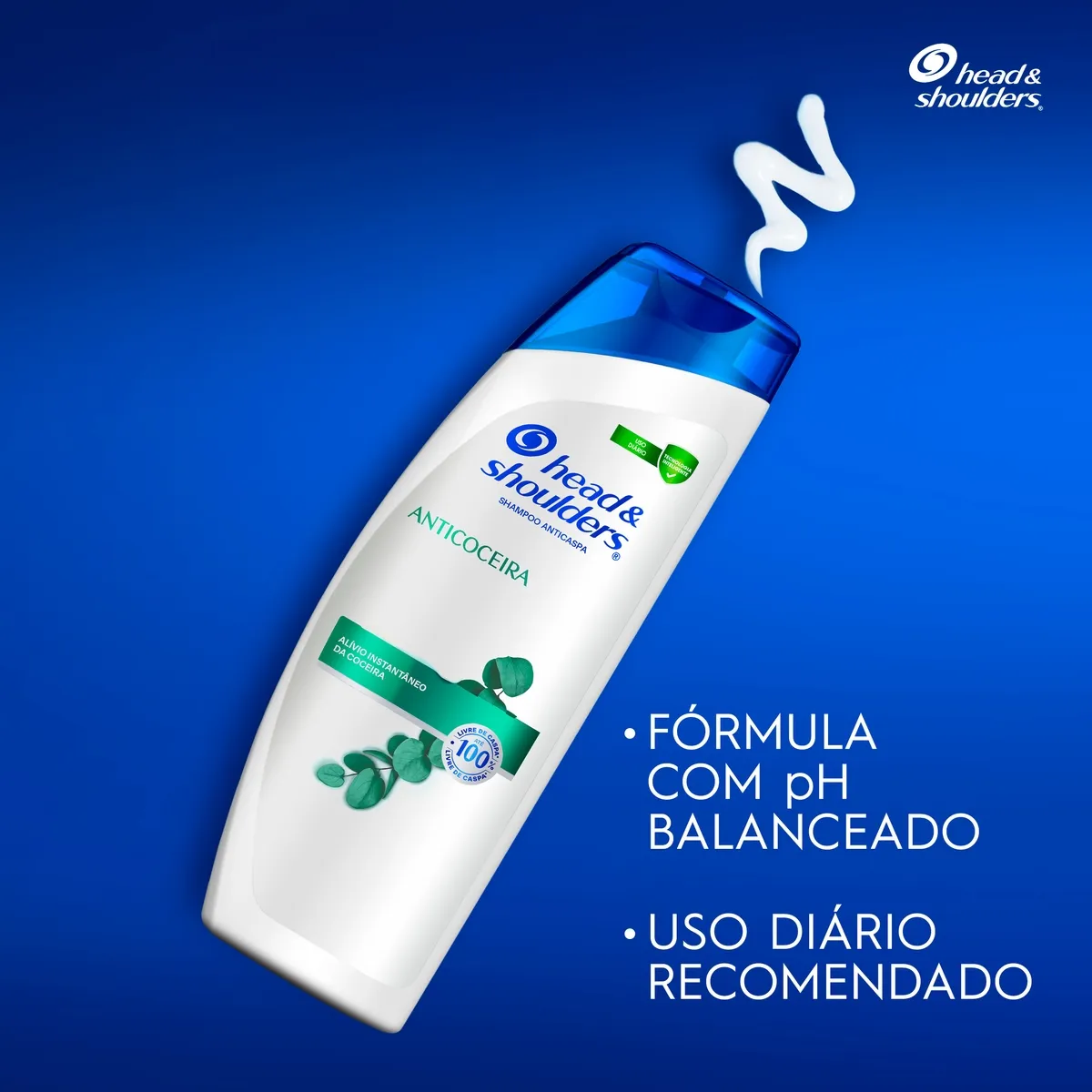 Shampoo Anticaspa Head & Shoulders Anticoceira Eucalipto 400ml — foto 6