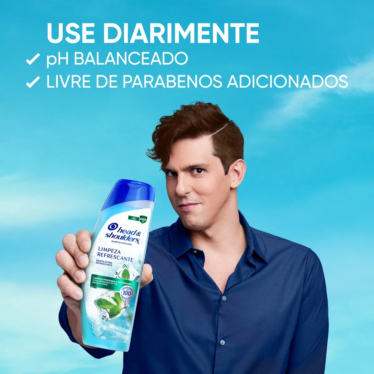 Shampoo Anticaspa Head & Shoulders Limpeza Refrescante 200ml — foto 7