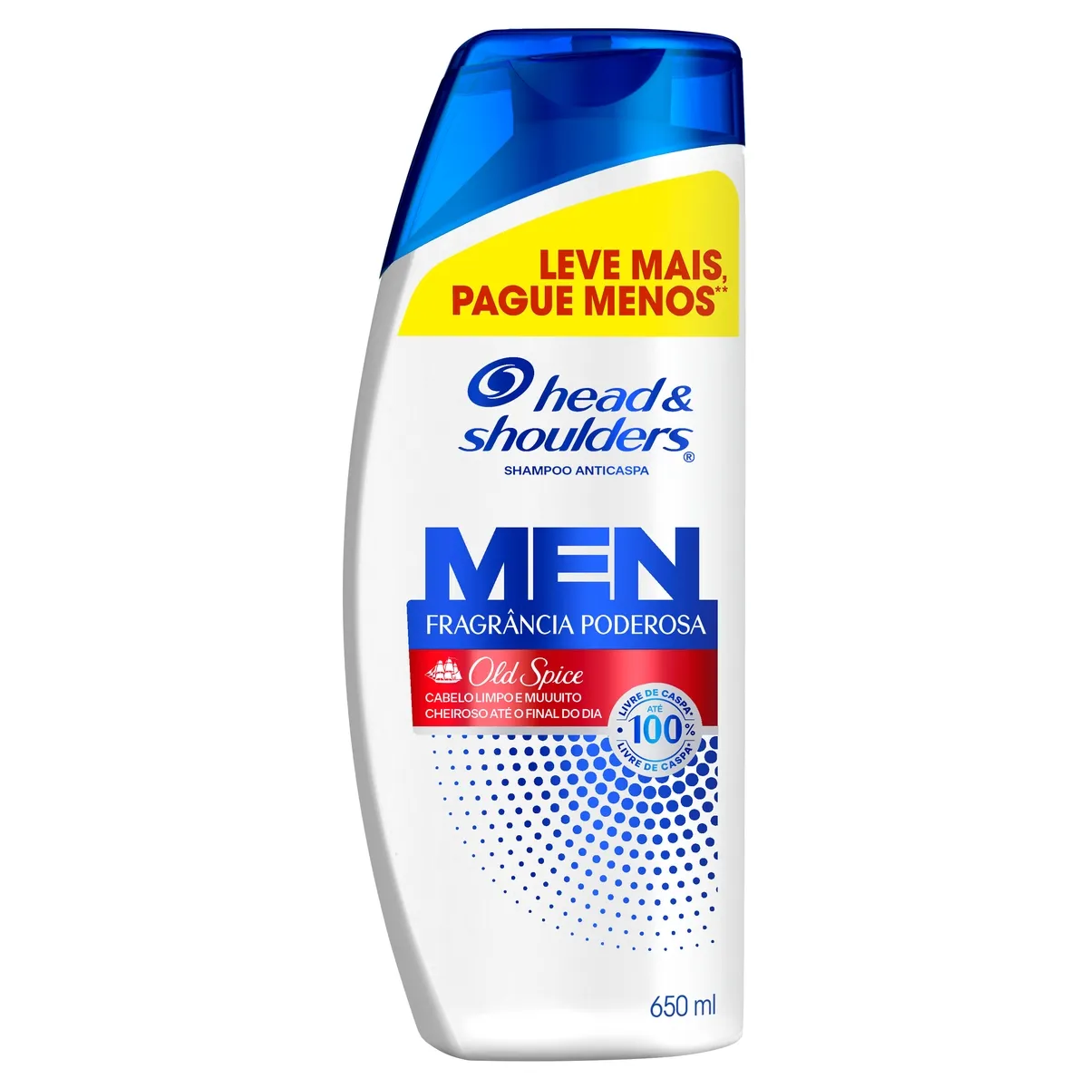Shampoo Anticaspa Head & Shoulders Men Old Spice 650ml — foto 8
