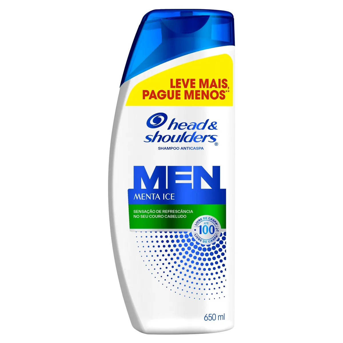 Shampoo Anticaspa Head & Shoulders Menta Ice 650ml — foto 8