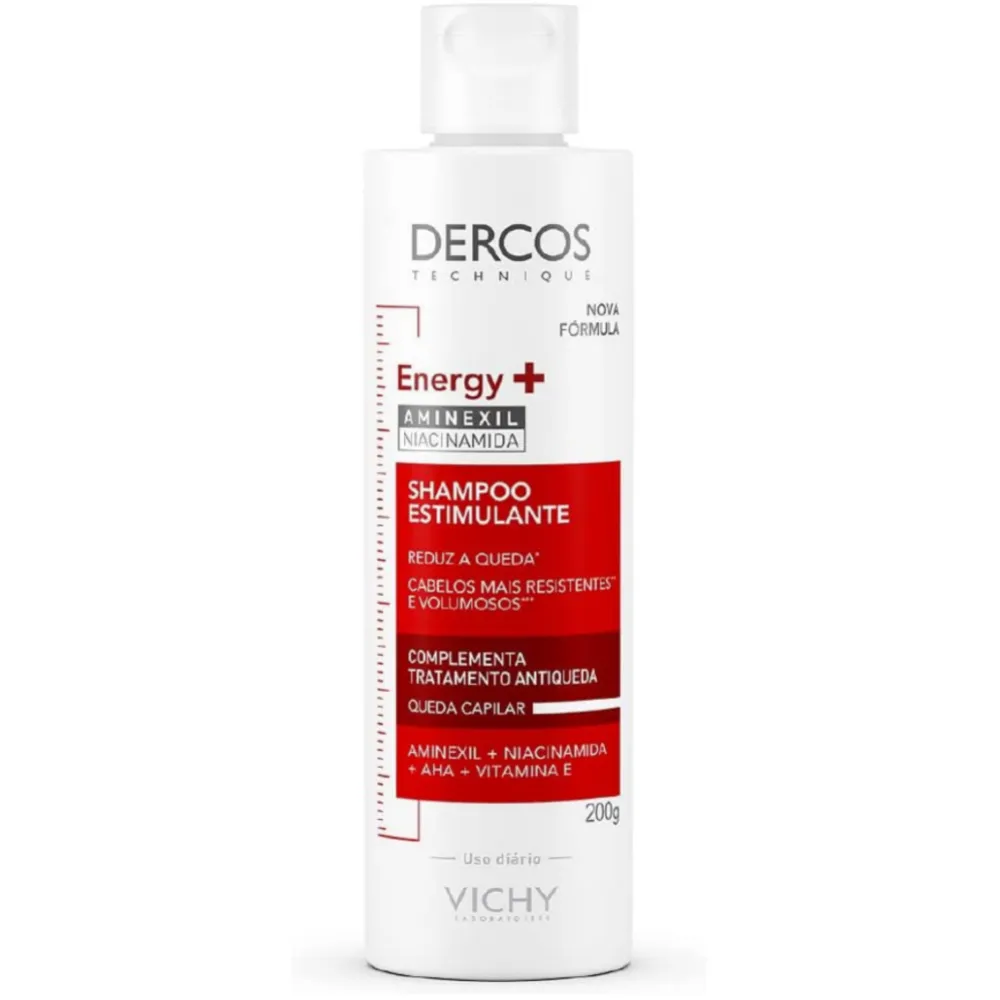 Shampoo Antiqueda Energy+ Dercos Vichy 200g — foto 2