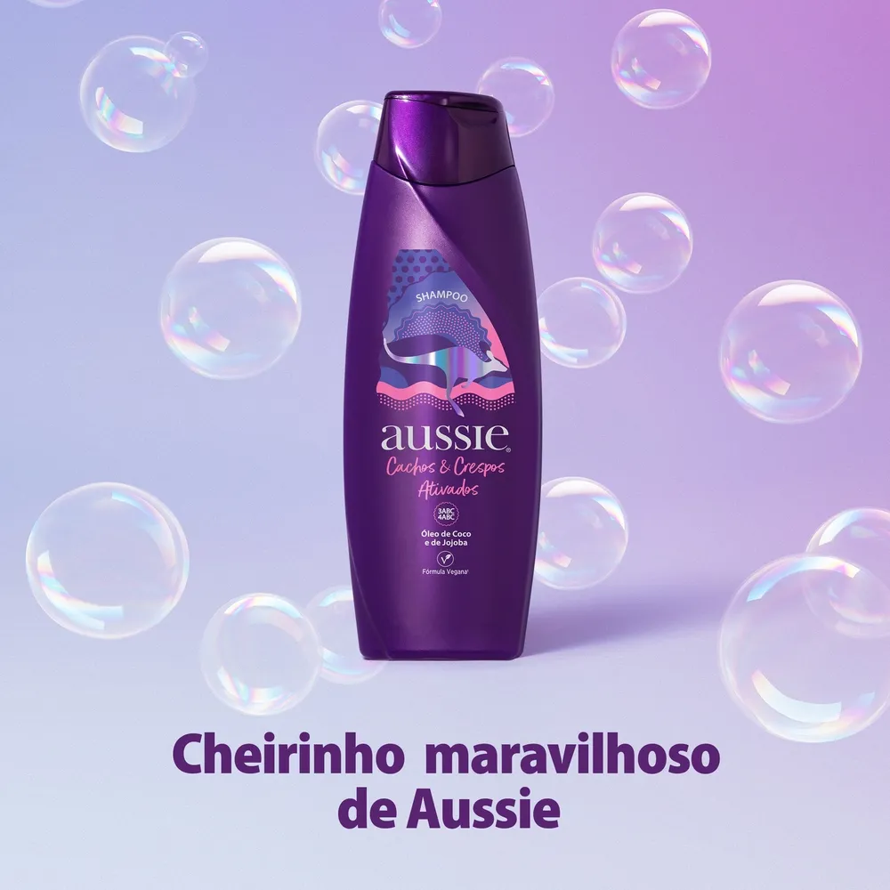 Shampoo Aussie Cachos e Crespos Ativados 360ml — foto 3