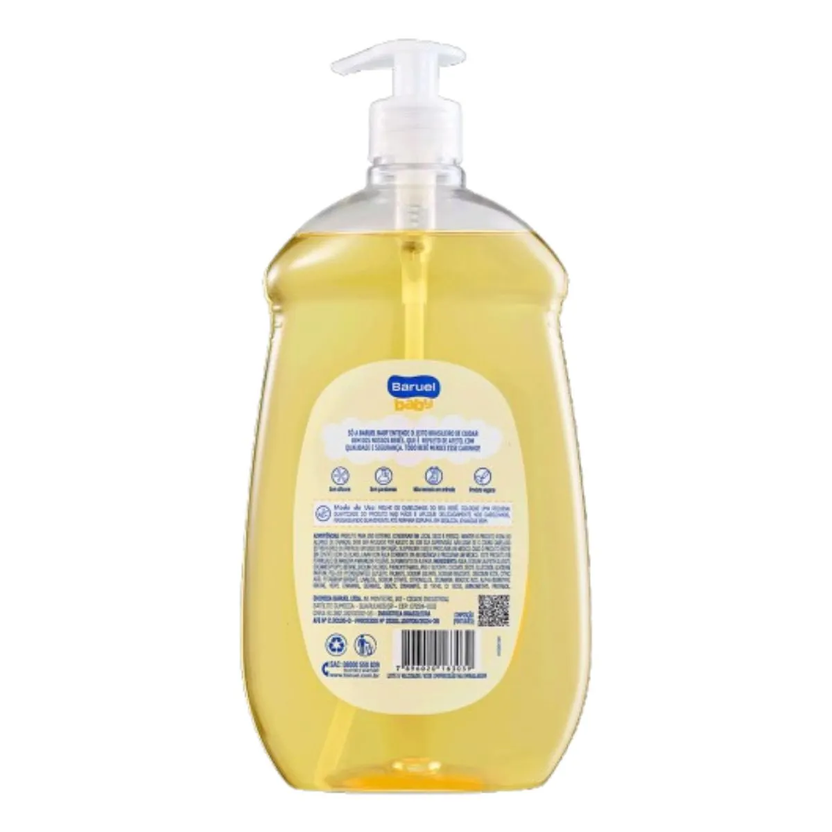 Shampoo Baruel Baby Glicerina Suave 750ml — foto 2