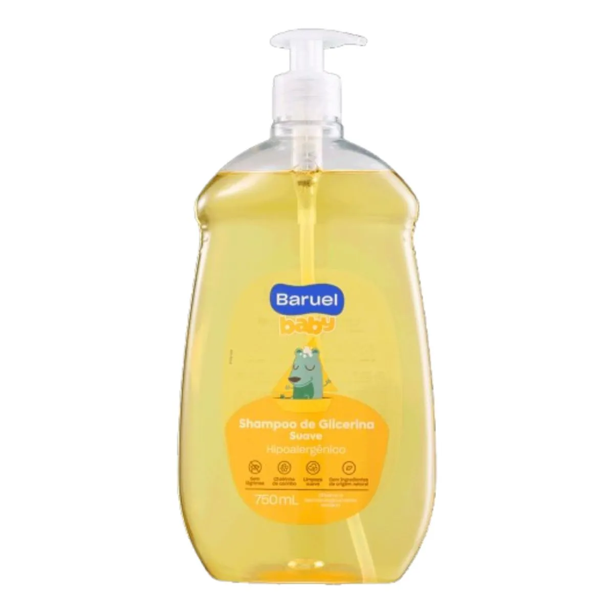 Shampoo Baruel Baby Glicerina Suave 750ml