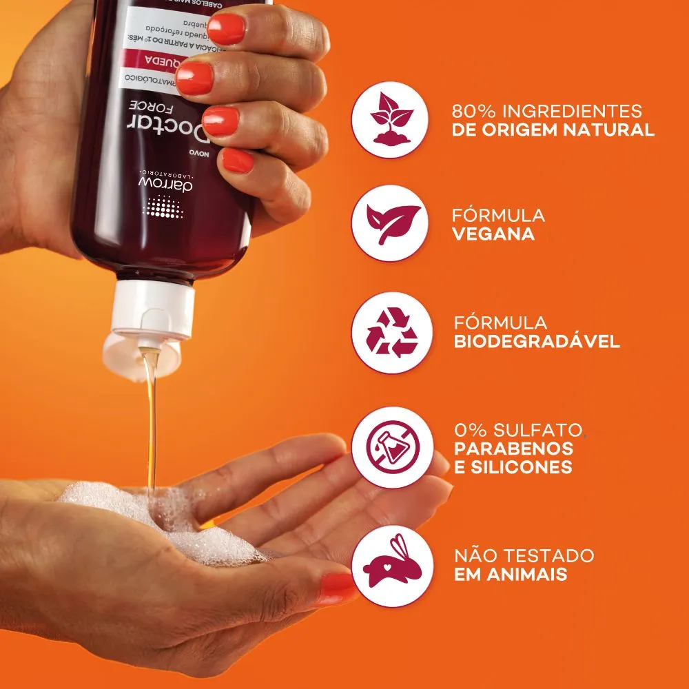 Shampoo Darrow Doctar Force Antiqueda 400ml — foto 6