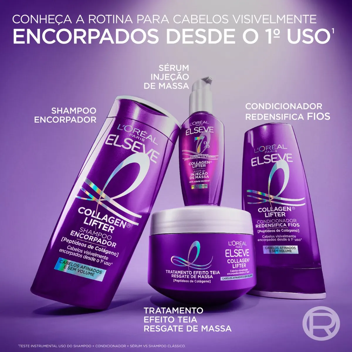 Shampoo Elseve Collagen Lifter Encorpador 400ml — foto 7