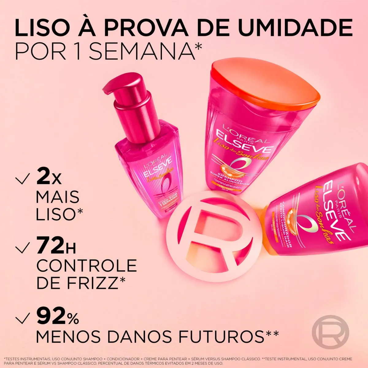 Shampoo Elseve Liso dos Sonhos Super Alinhador 400ml — foto 7