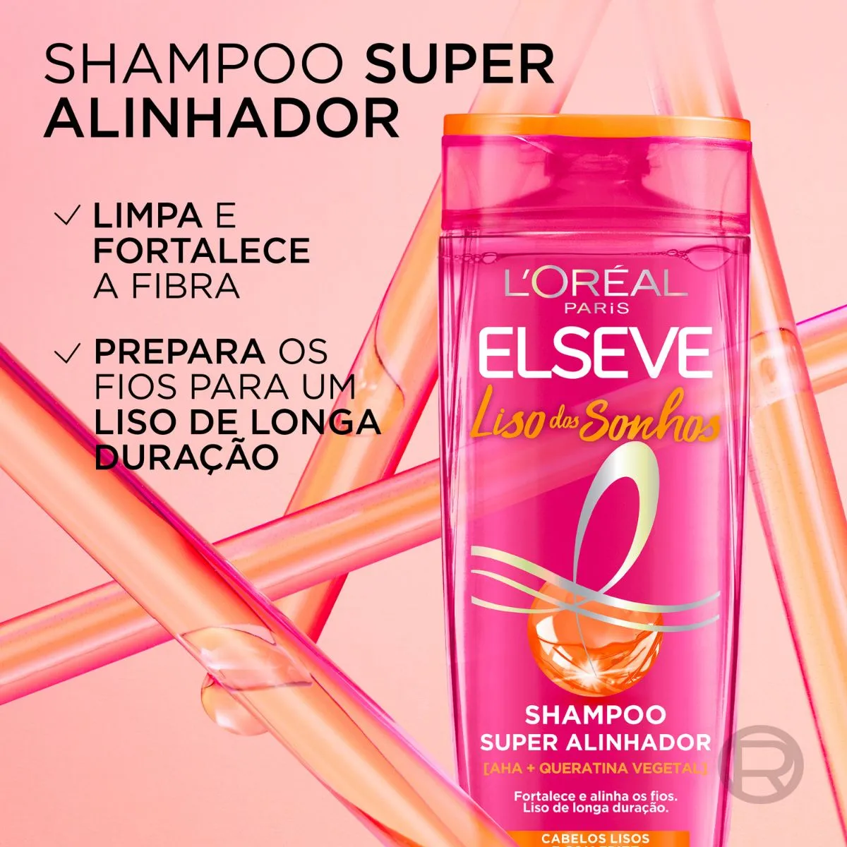 Shampoo Elseve Liso dos Sonhos Super Alinhador 400ml — foto 2