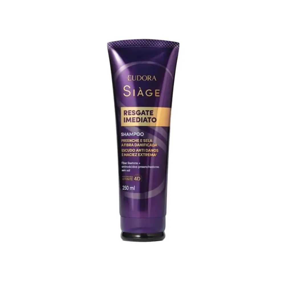 Shampoo Eudora Siàge Resgate Imediato 250ml