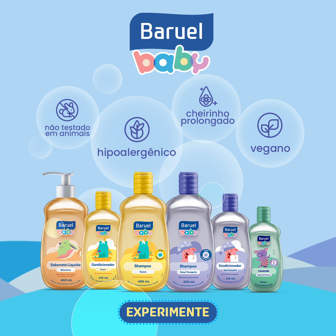 Shampoo Infantil Baruel Baby Camomila 210ml — foto 3