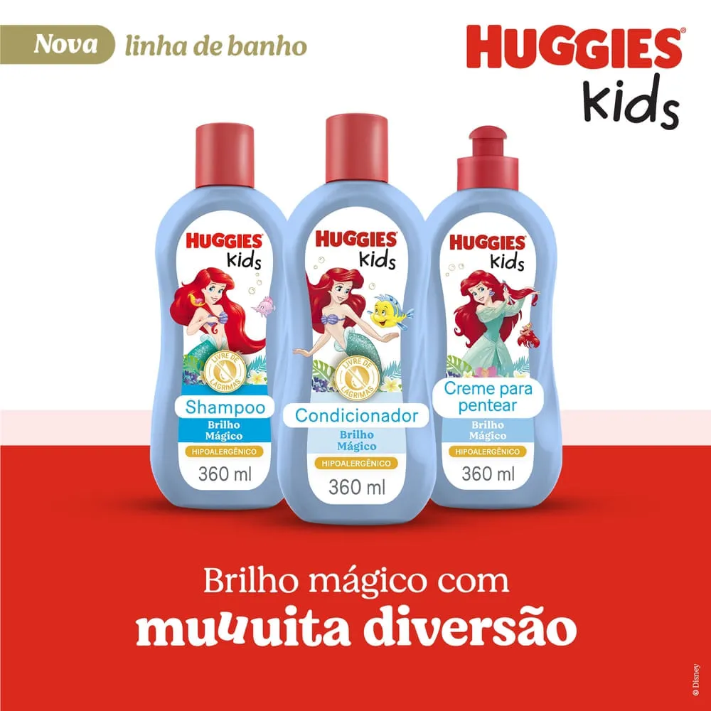 Shampoo Infantil Huggies Kids Brilho Mágico 360ml — foto 9