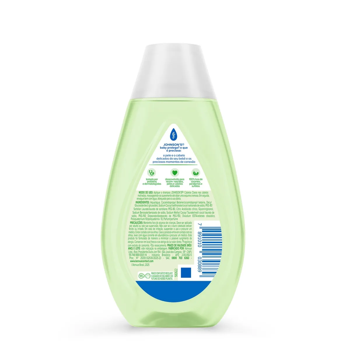 Shampoo Infantil Johnson's Baby Cabelos Claros Camomila 200ml — foto 8