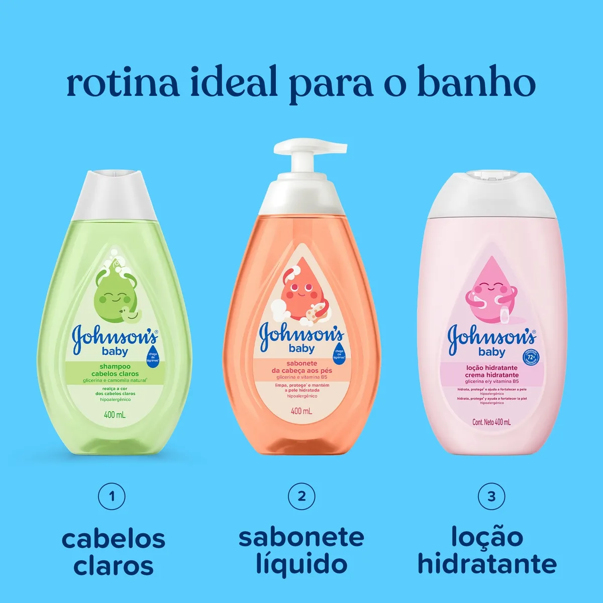 Shampoo Infantil Johnson's Baby Cabelos Claros Camomila 400ml — foto 8
