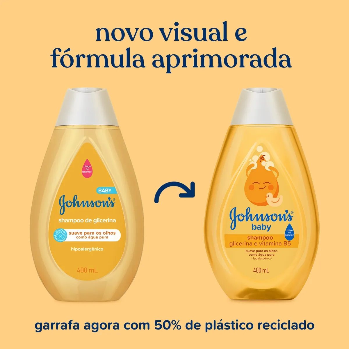 Shampoo Infantil Johnson's Baby Chega de Lágrimas Regular 400ml — foto 4