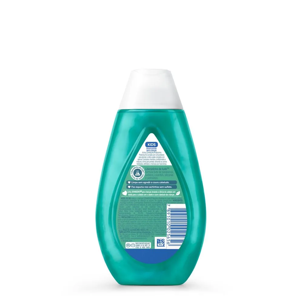 Shampoo Infantil Johnson's Blackinho Poderoso Cabelos Crespos 200ml — foto 4