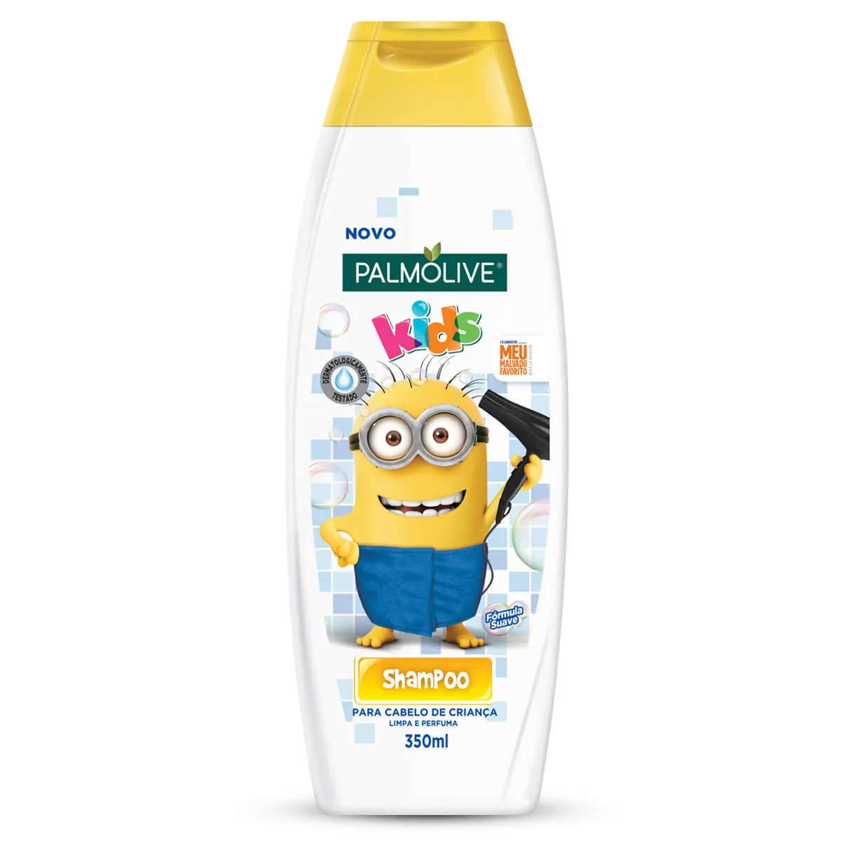 Shampoo Infantil Palmolive Kids Minions Sem Aditivos + 4 anos 350ml — foto 3