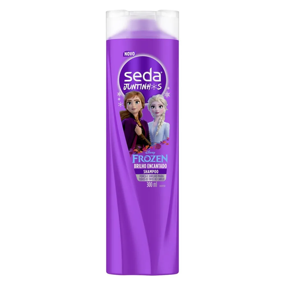 Shampoo Infantil Seda Juntinhos Frozen Brilho Encantado 300ml — foto 2