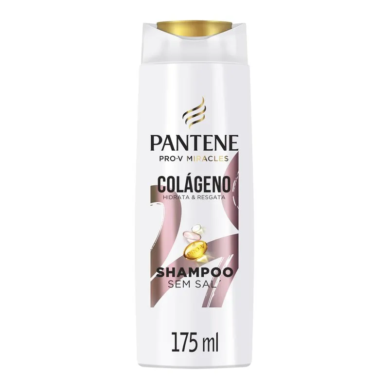 Shampoo Pantene Pro-V Colágeno Hidrata & Resgata 175ml — foto 2