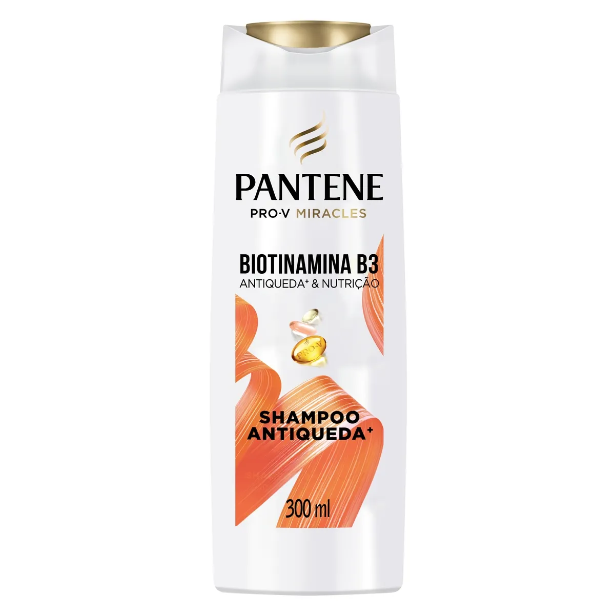 Shampoo Pantene Pro-V Miracles Biotinamina B3 Antiquebra & Nutrição 300ml