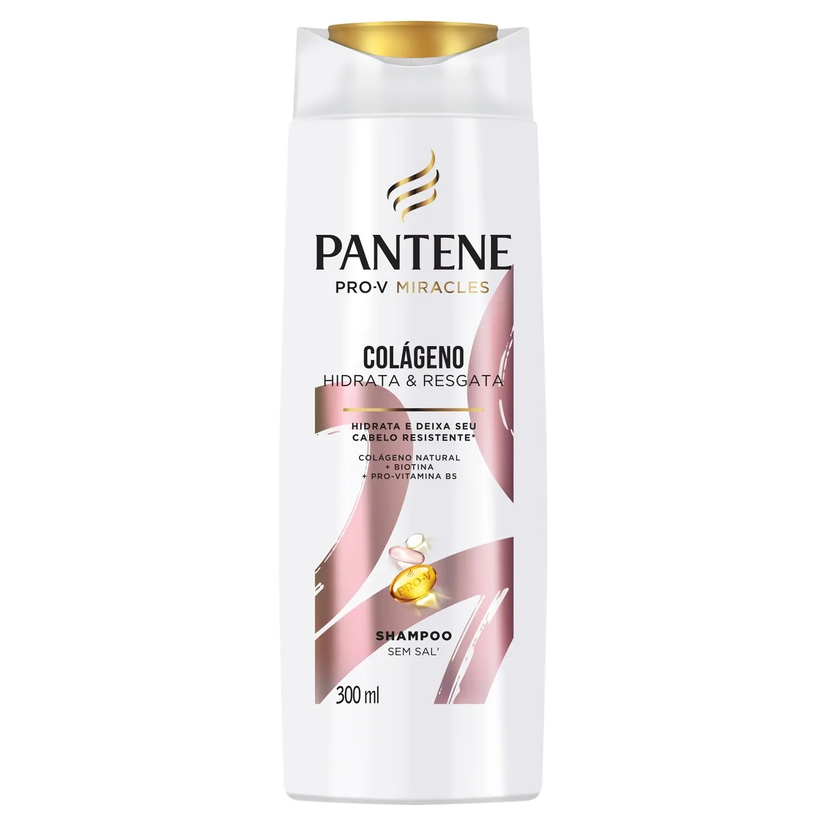 Shampoo Pantene Pro-V Miracles Colágeno Hidrata & Resgata 300ml — foto 9