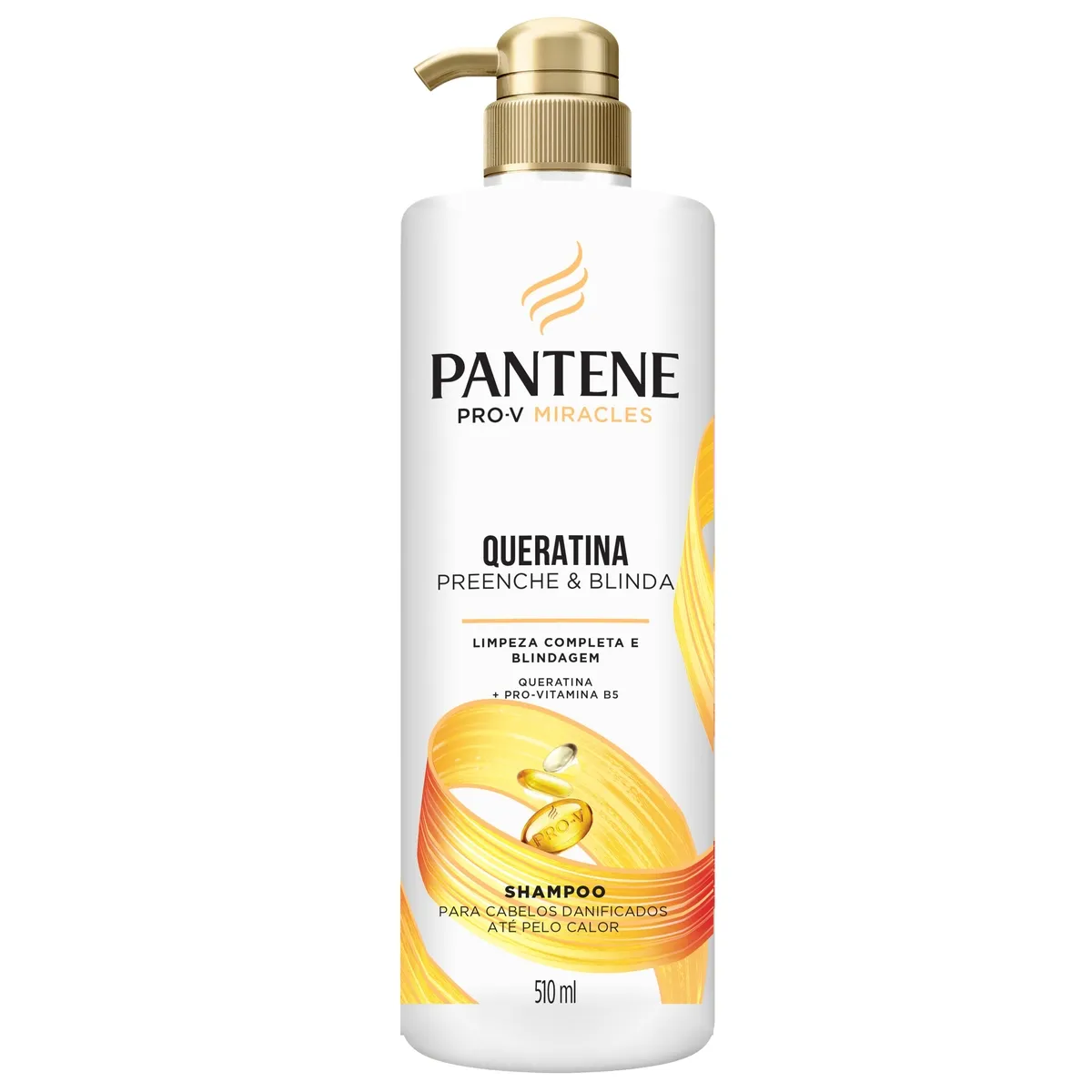 Shampoo Pantene Pro-V Miracles Queratina Preenche & Blinda 510ml — foto 8