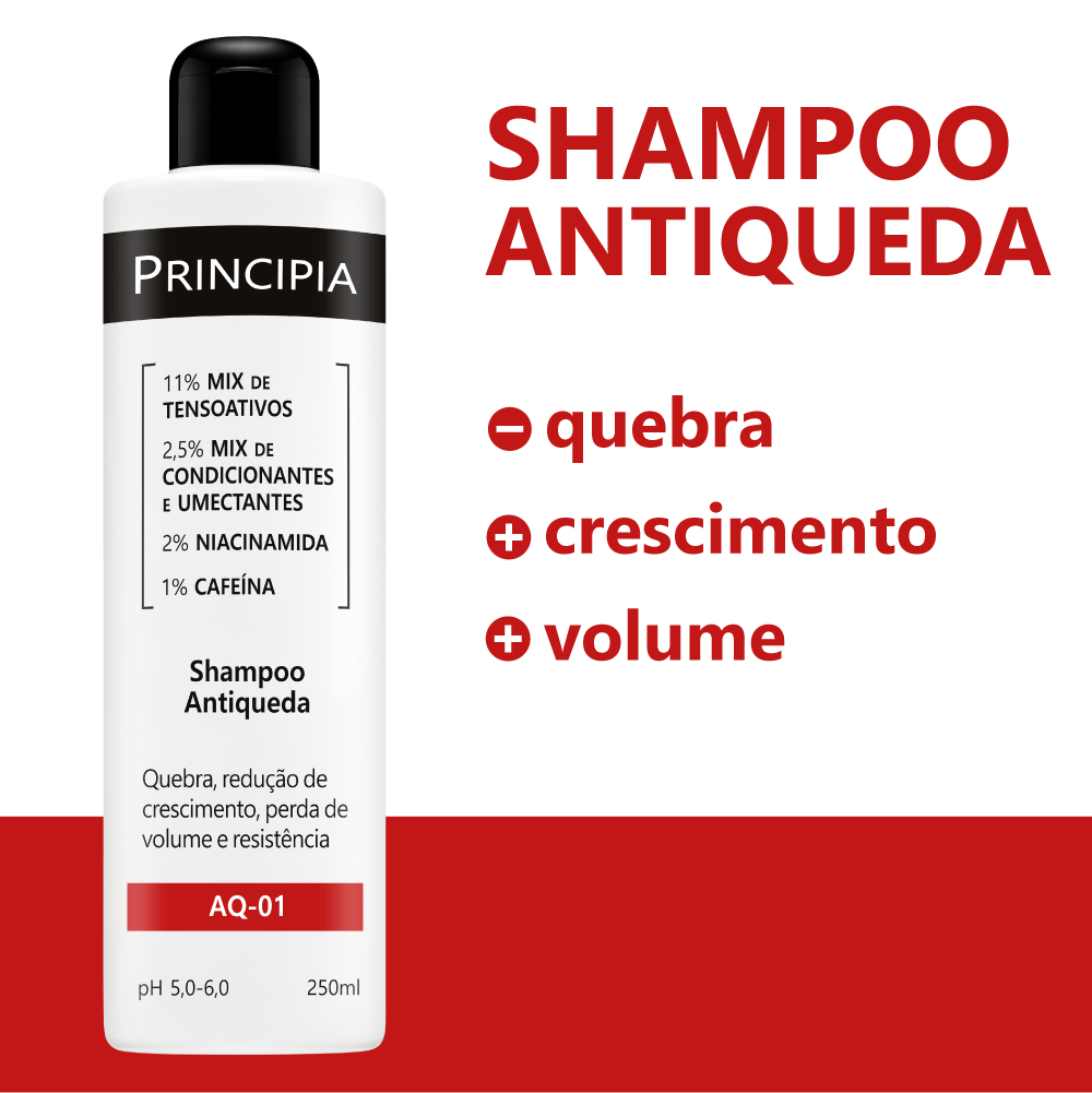 Shampoo Principia AQ-01 Antiqueda 250ml — foto 4
