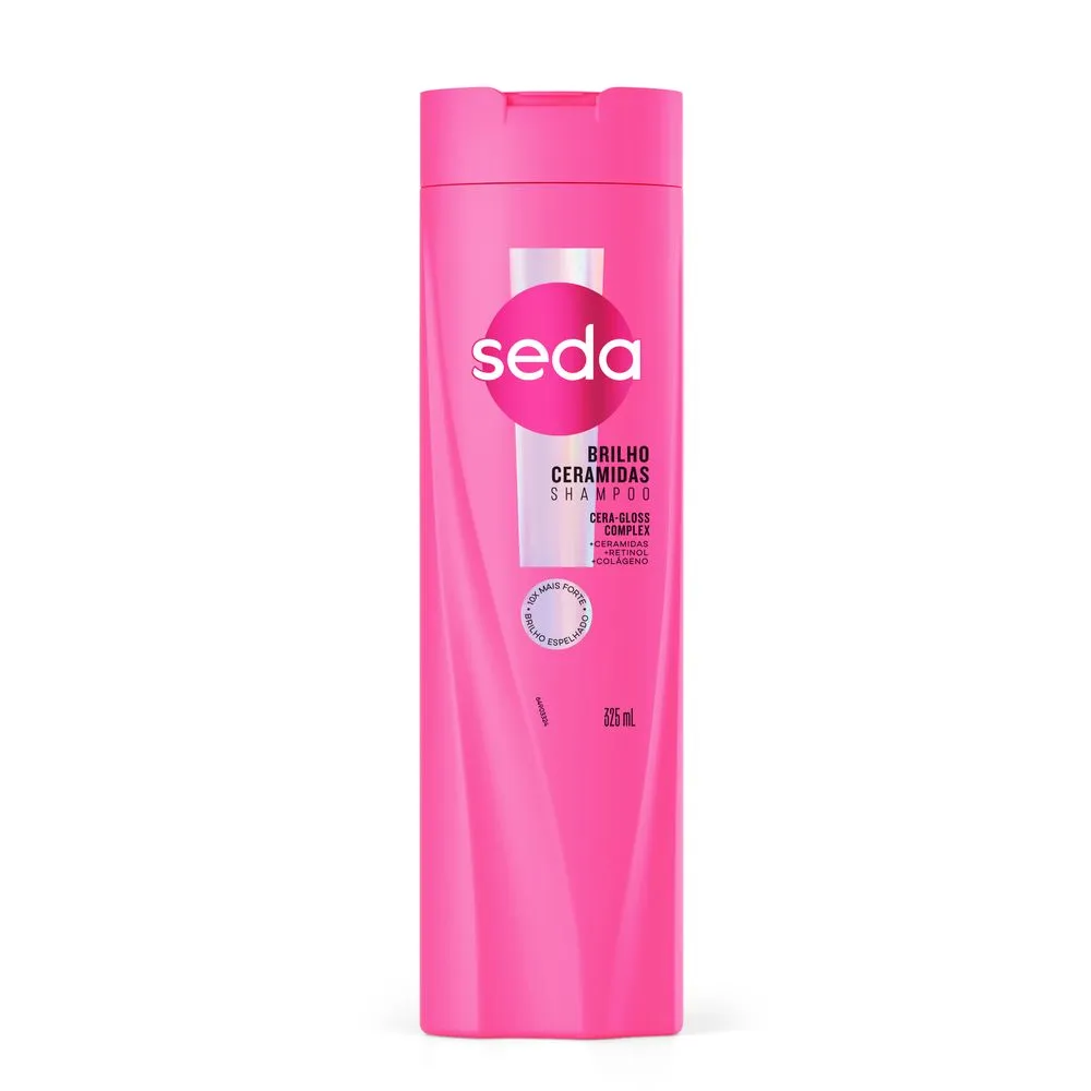 Shampoo Seda Brilho Ceramidas 325ml — foto 2