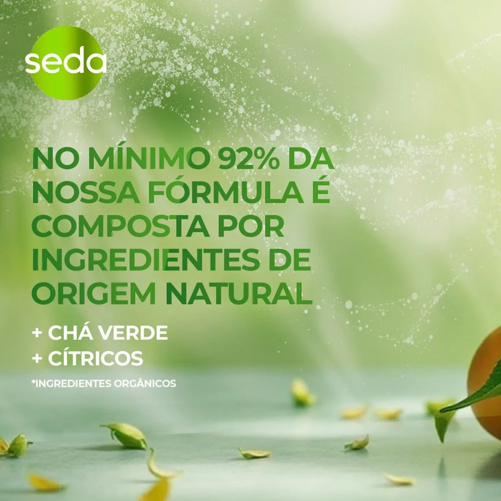 Shampoo Seda Joias da Natureza Chá Verde + Cítricos 325ml — foto 6