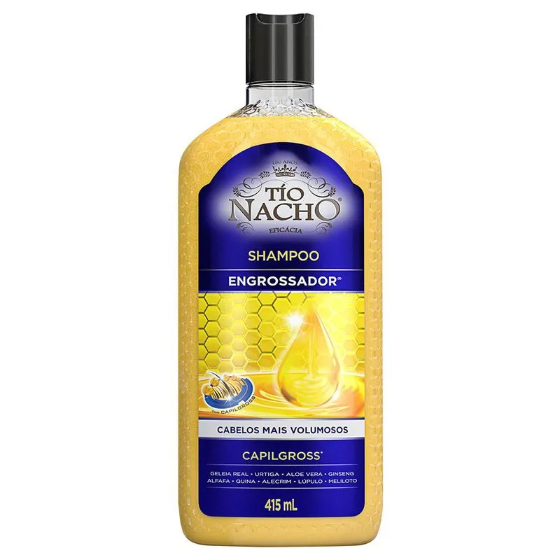 Shampoo Tío Nacho Engrossador Antiqueda Capillgross 415ml — foto 9