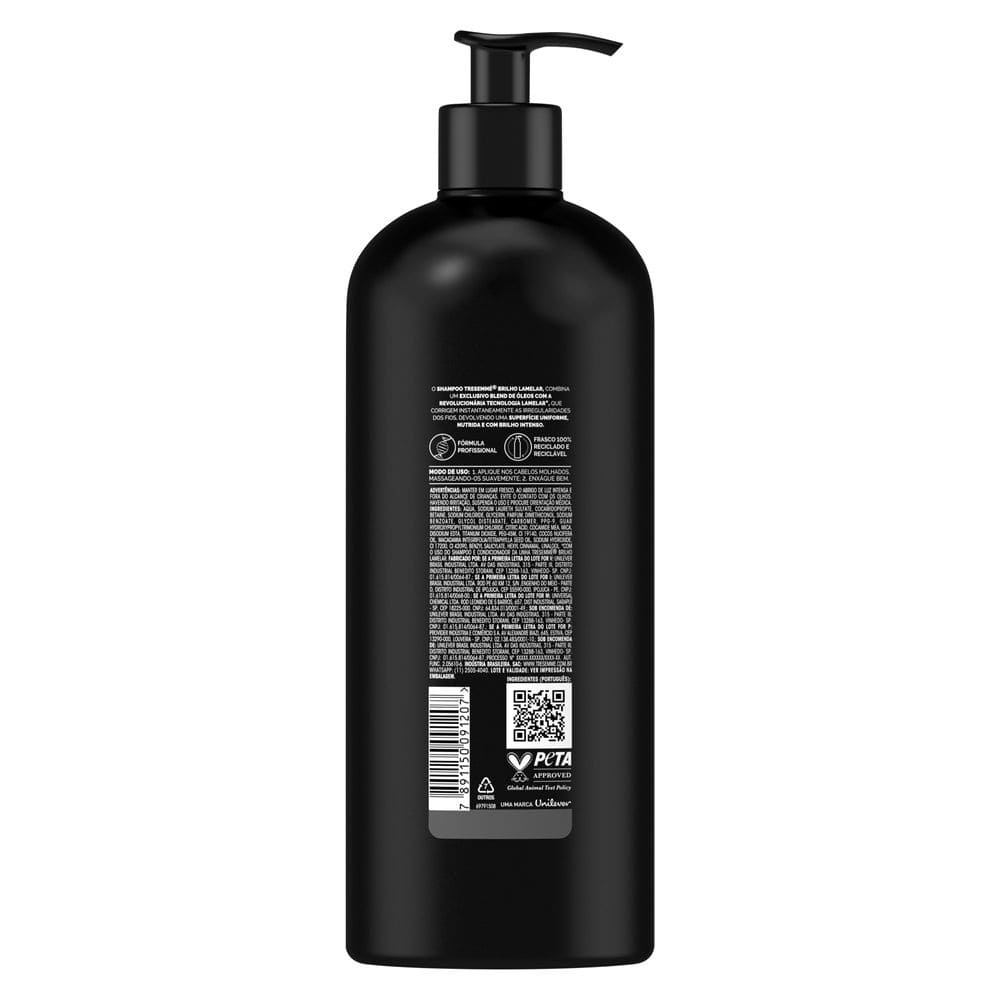 Shampoo TRESemmé Brilho Lamelar Blend de Óleos 650ml — foto 3
