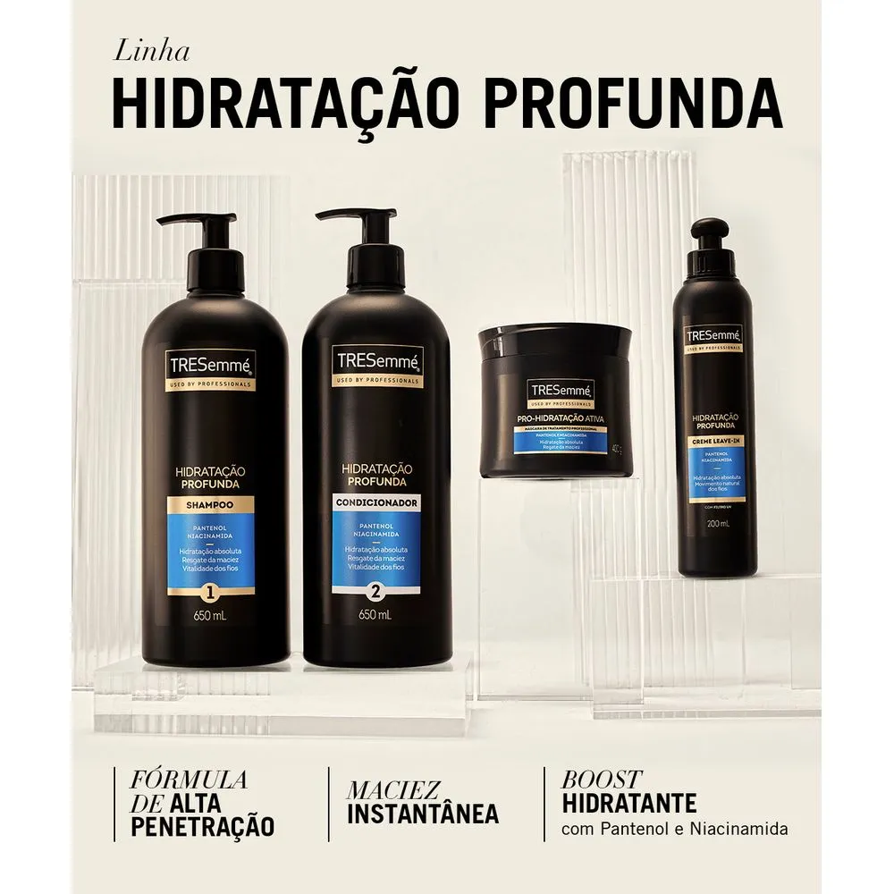 Shampoo TRESemmé Hidratação Profunda Pantenol e Niacinamida 650ml — foto 6