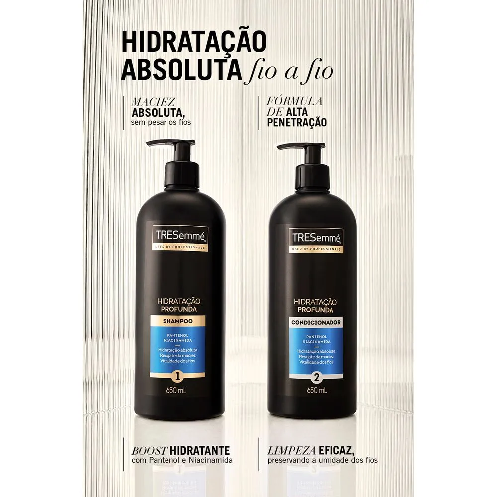 Shampoo TRESemmé Hidratação Profunda Pantenol e Niacinamida 650ml — foto 5