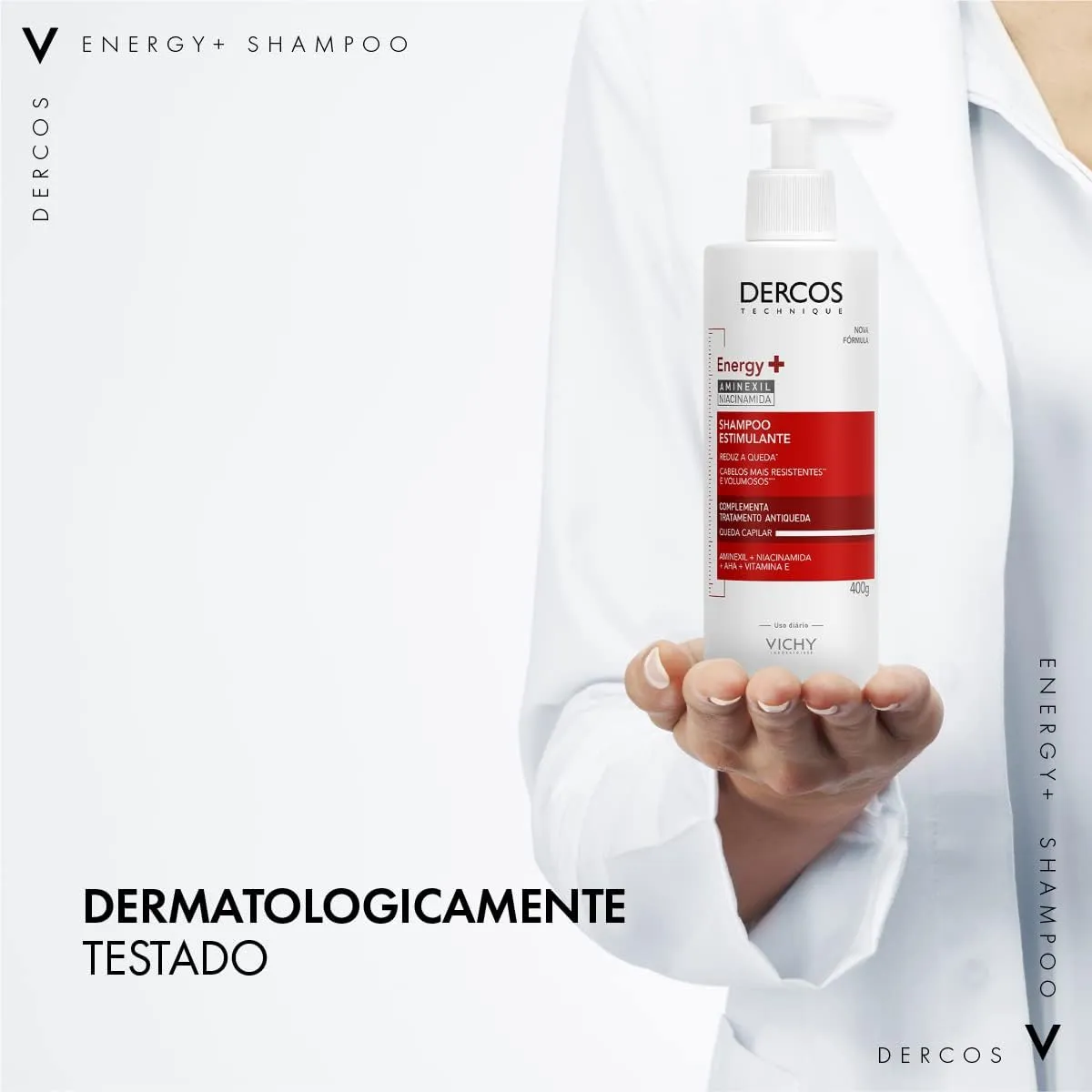 Shampoo Vichy Dercos Energy+ Antiqueda 400ml — foto 9