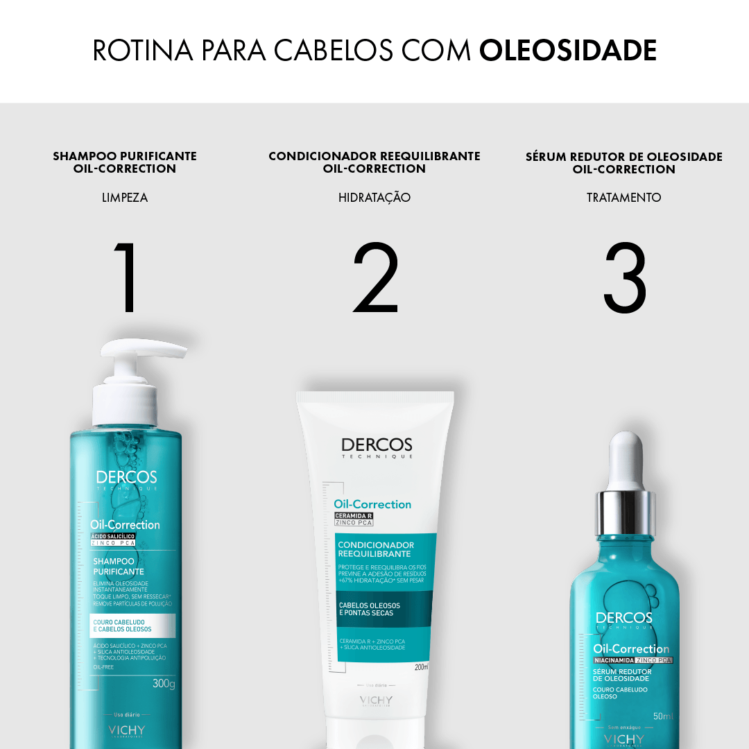 Shampoo Vichy Dercos Oil-Correction 300ml — foto 9